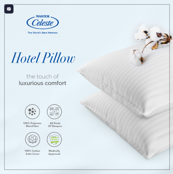 Celeste Hotel Pillow.