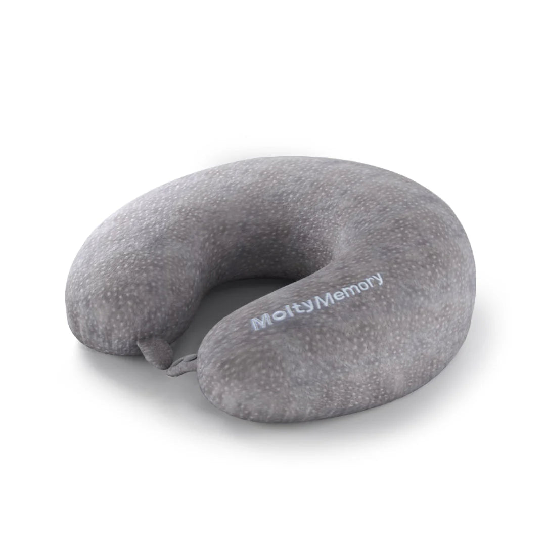 Molty Memory Travel Pillow Standard.